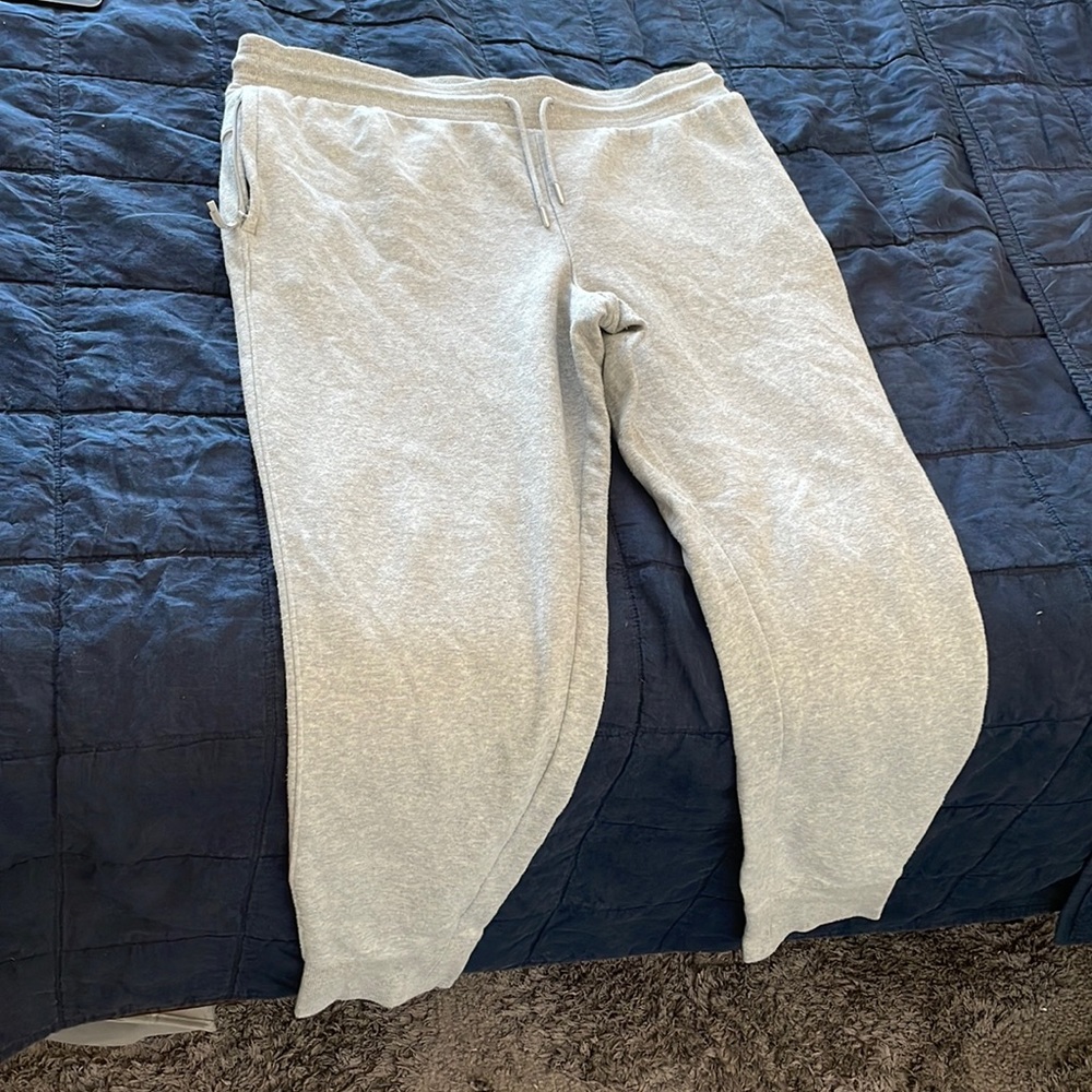 Target, all in motion grey men’s sweatpants. Size L